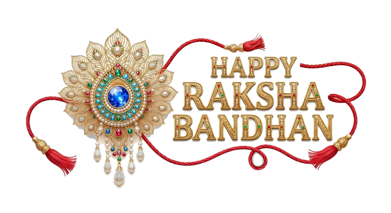 Free Download Happy Raksha Bandhan Stylish Festival Banner Element Png Transparent - High Quality Happy Raksha Bandhan Png Transparent Transparent PNG