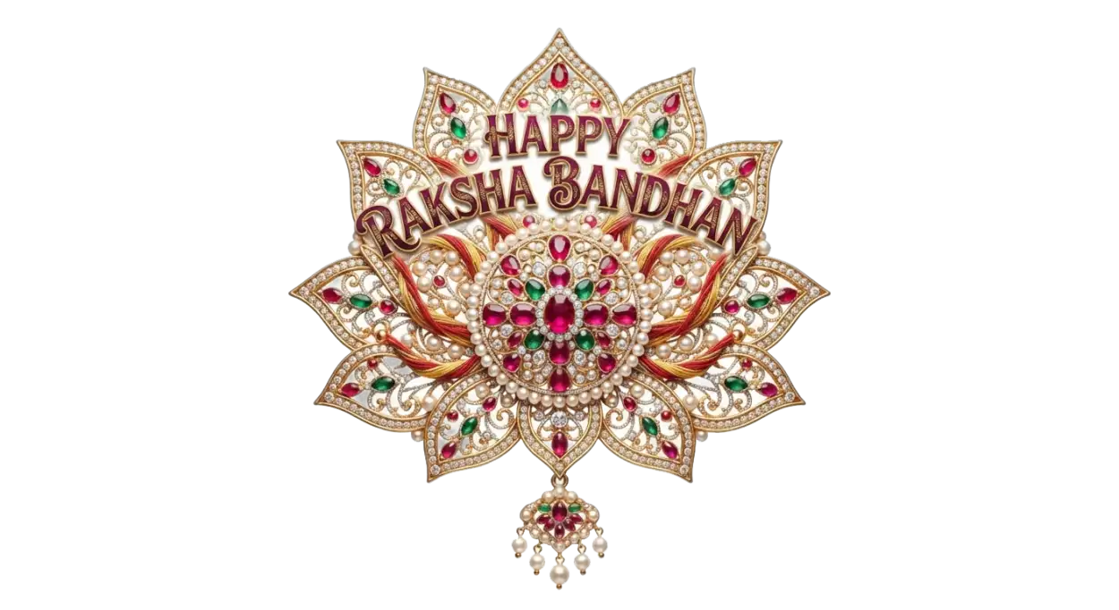 Free Download Happy Raksha Bandhan Stylish Png Transparent - High Quality Happy Raksha Bandhan Png Transparent Transparent PNG