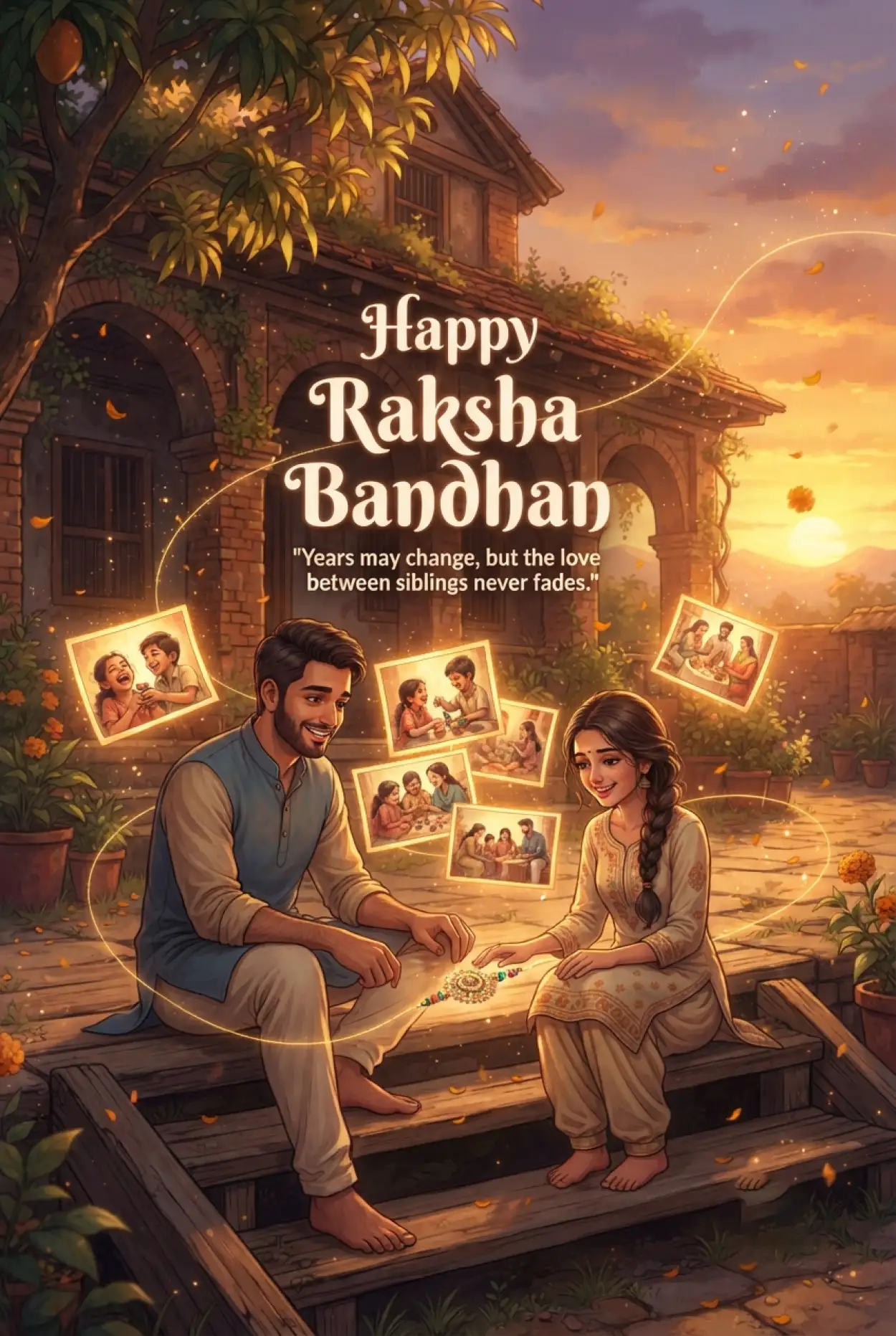 Free Download Happy Raksha Bandhan Wishes 2026 Copy Paste - High Quality Happy Raksha Bandhan Wishes 2026 Image