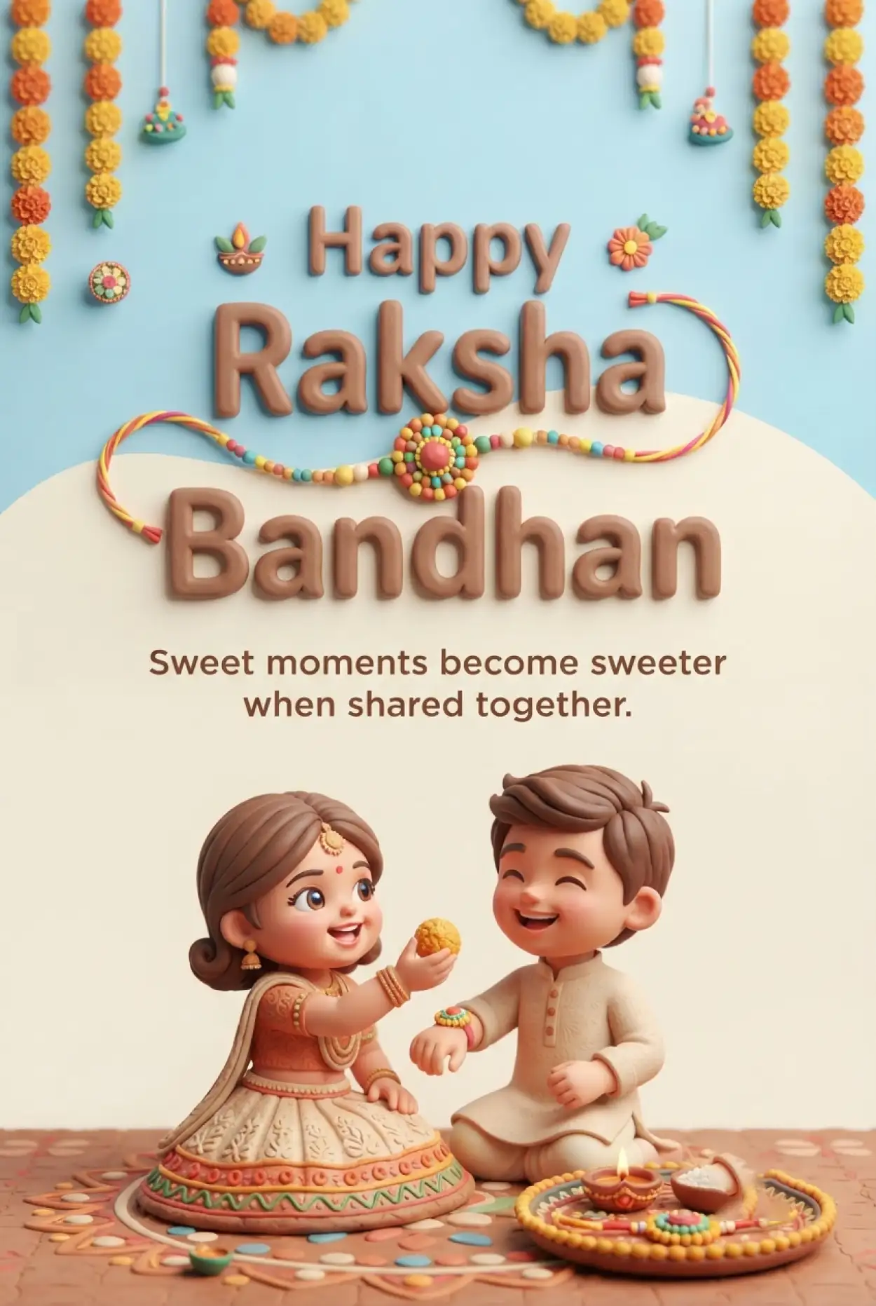 Free Download Happy Raksha Bandhan Wishes For Brother 2026 Images - High Quality Happy Rakhi Wishes 2026 Image