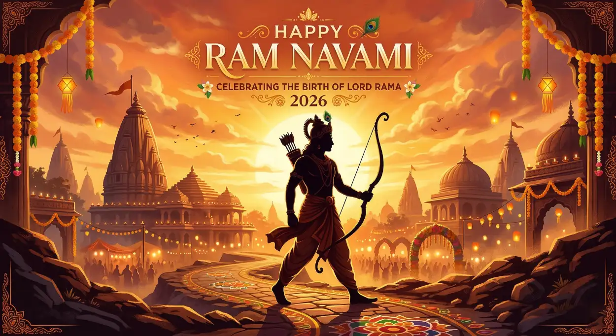 happy ram navami 2026 hd festival wallpaper download