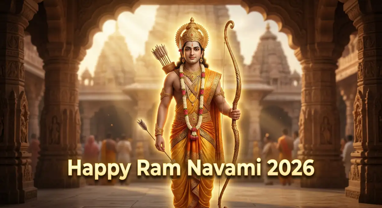 Free Download Happy Ram Navami 2026 Hd Wallpaper Free Download - High Quality Happy Ram Navami 2026 Image