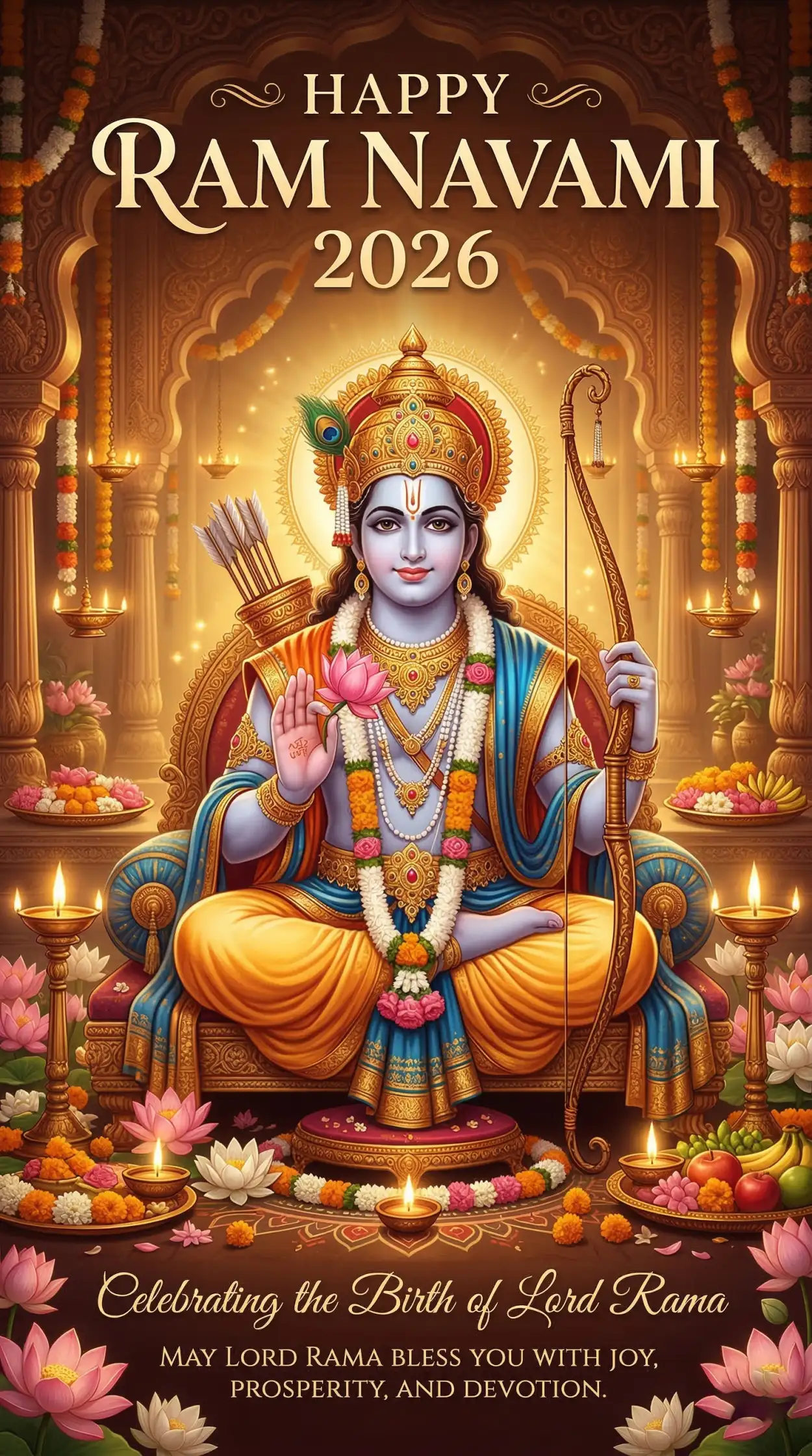 happy ram navami 2026 lord rama photo hd