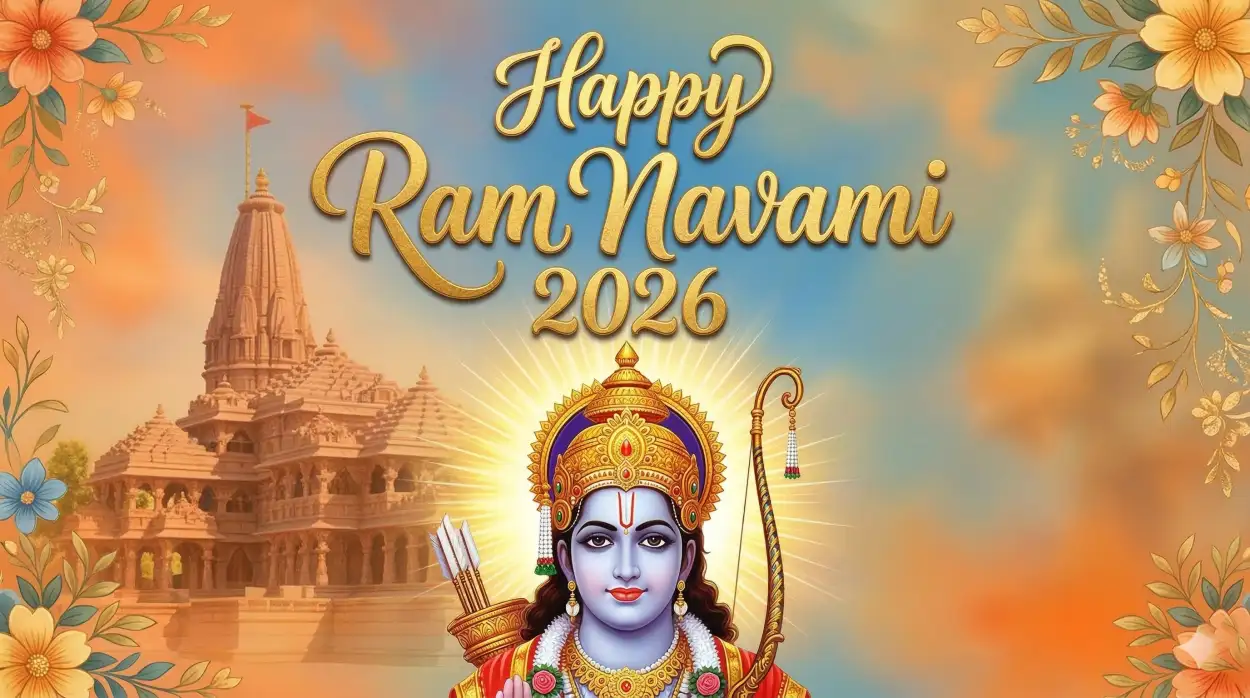happy ram navami 2026 ram navami creative banner