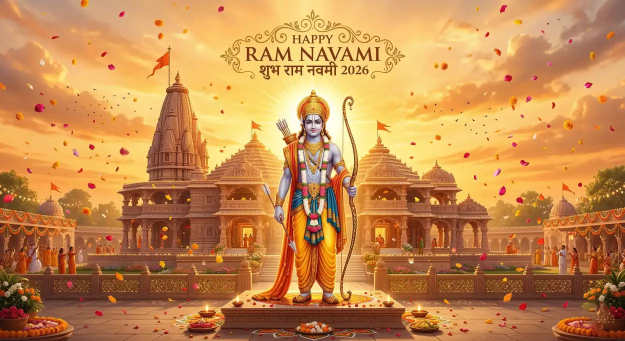 happy ram navami 2026 ram navami hd background