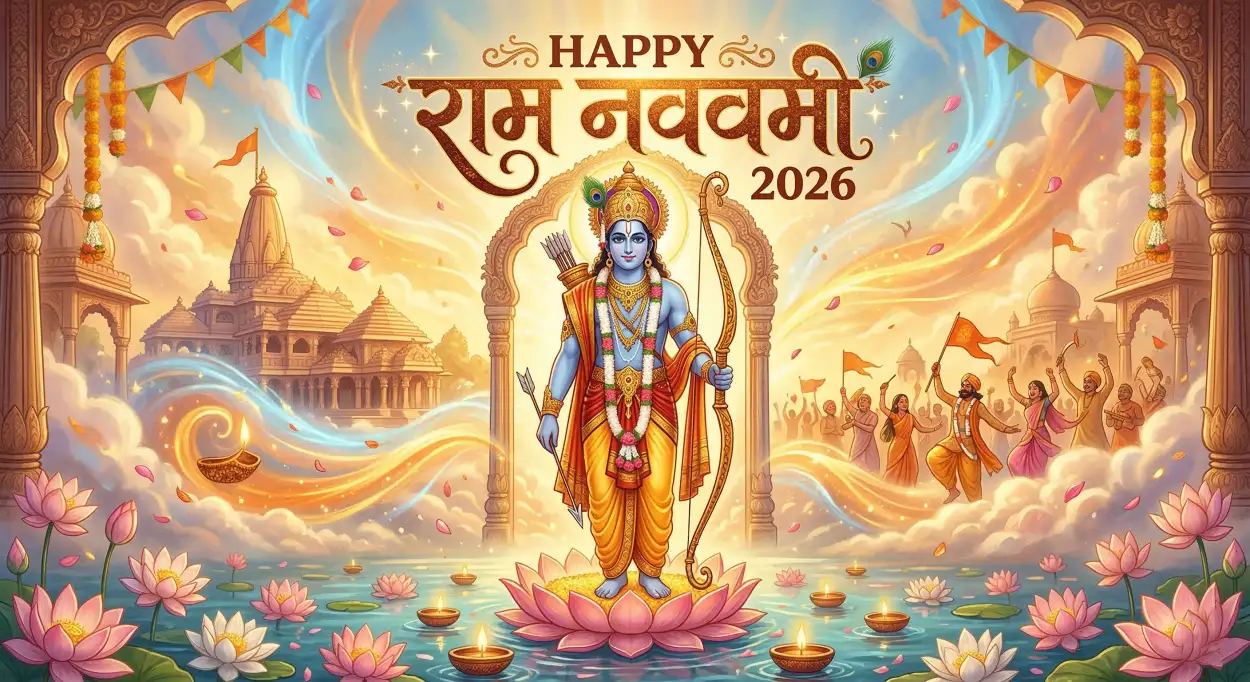 happy ram navami 2026 ram navami whatsapp wallpaper