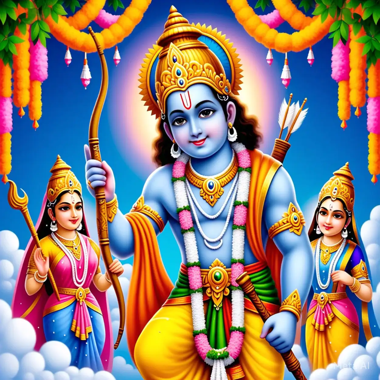 Happy Ram Navami animated GIFs for WhatsApp
