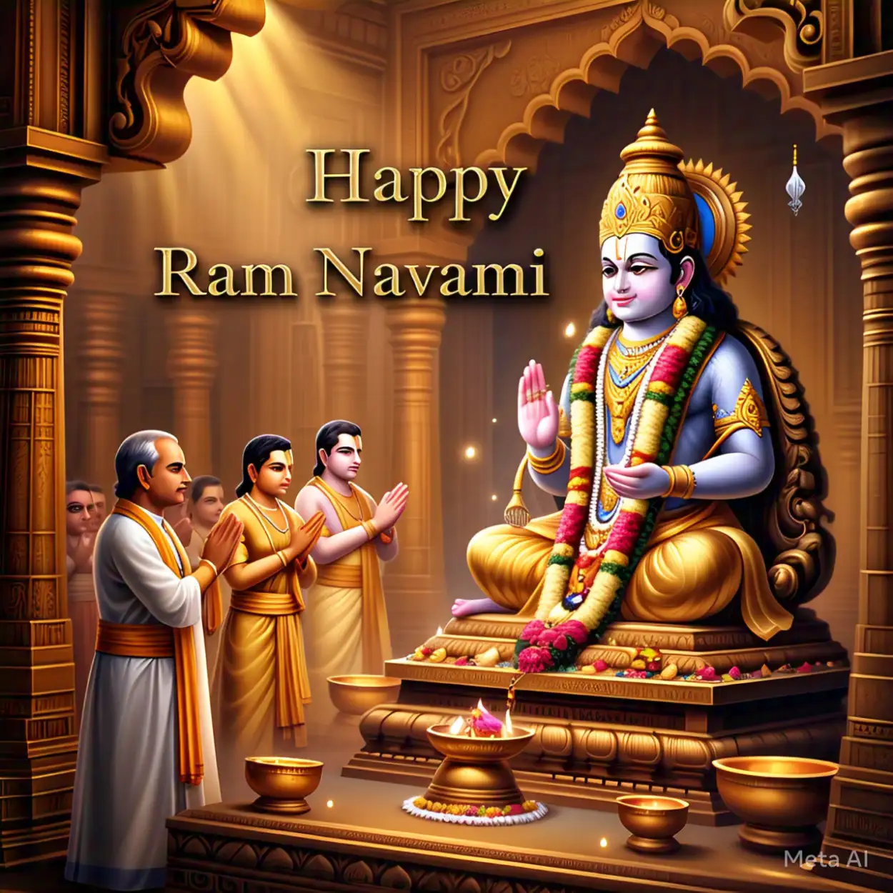 Free Download Happy Ram Navami Festival History And Importance - High Quality Happy Ram Navami Background