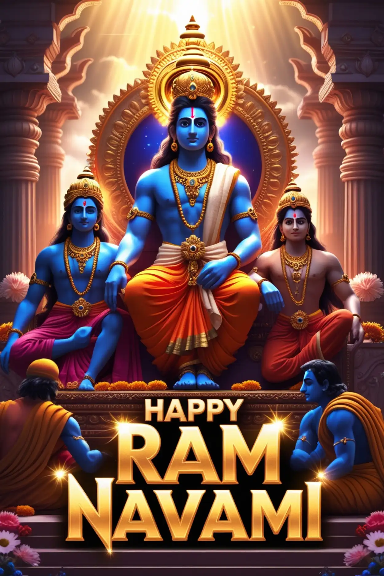 happy ram navami greetings in hindi