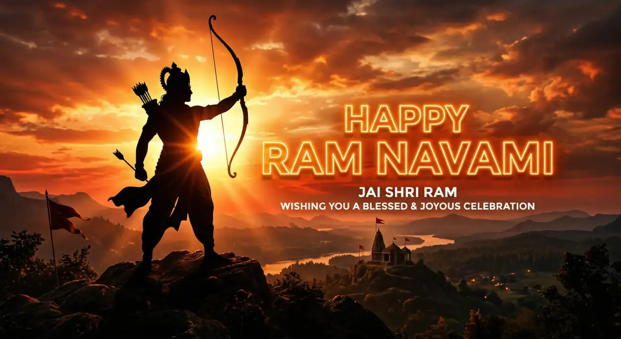 Free Download Happy Ram Navami Wishes For Whatsapp - High Quality Happy Ram Navami Wishes For WhatsApp Image