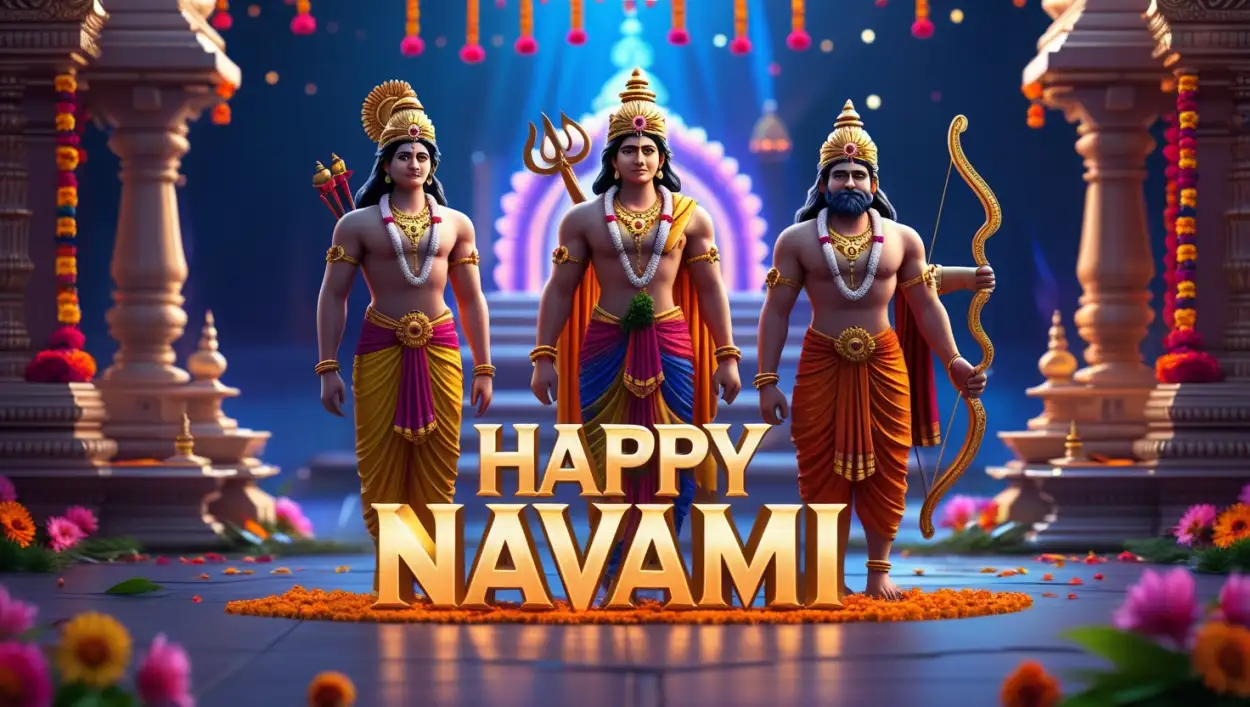 Free Download Happy Ram Navami Wishes In Punjabi - High Quality Happy Ram Navami Background
