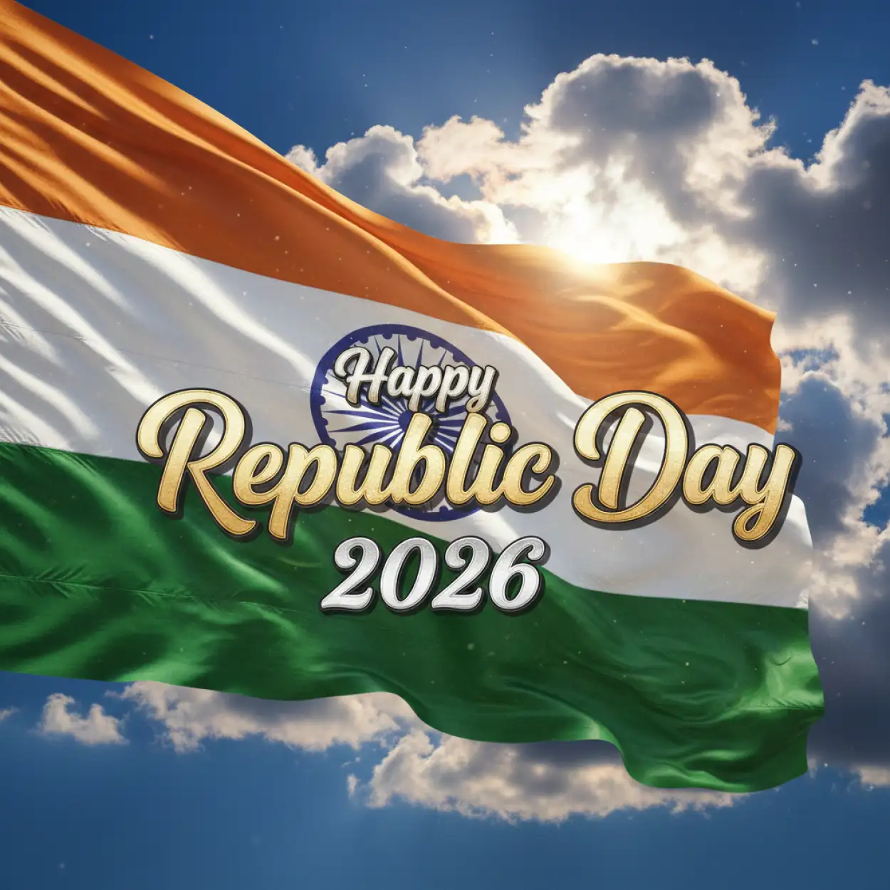 happy republic day 2026 banner template