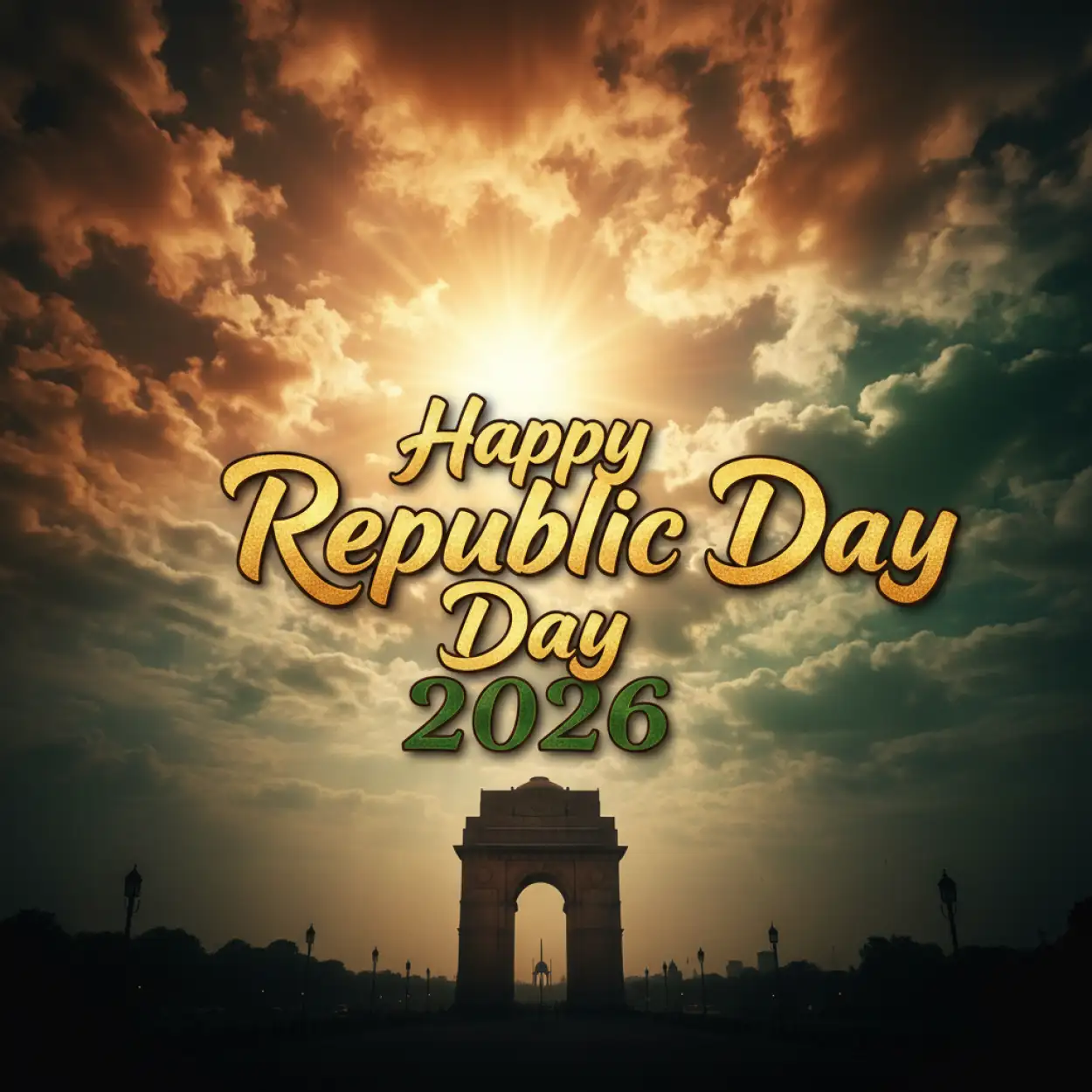 happy republic day 2026 republic day red fort image