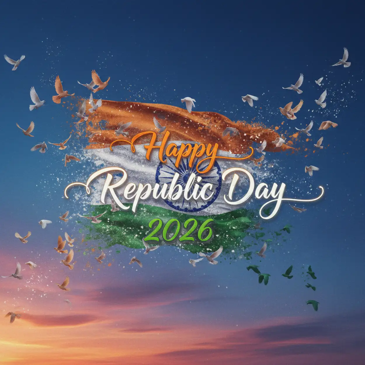 happy republic day 2026 whatsapp status