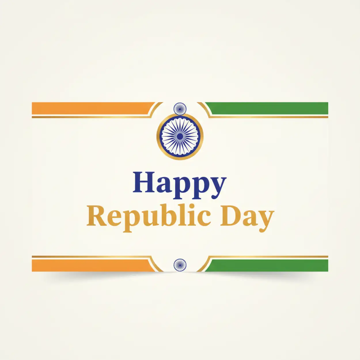 happy republic day banner corporate design