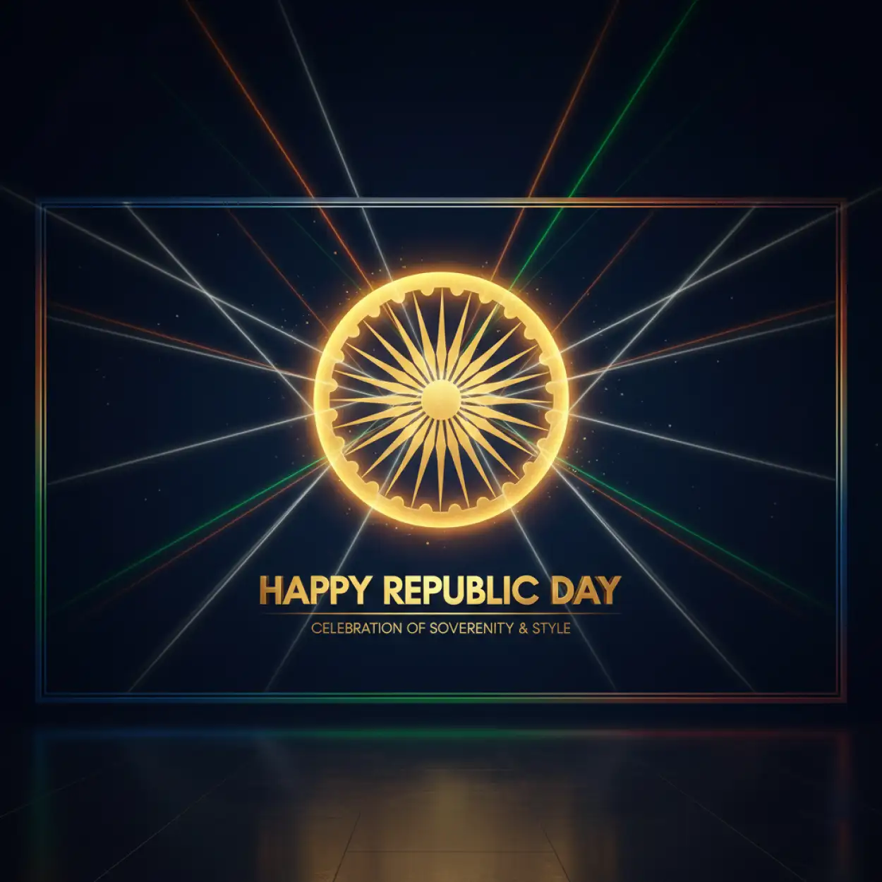 happy republic day banner creative design