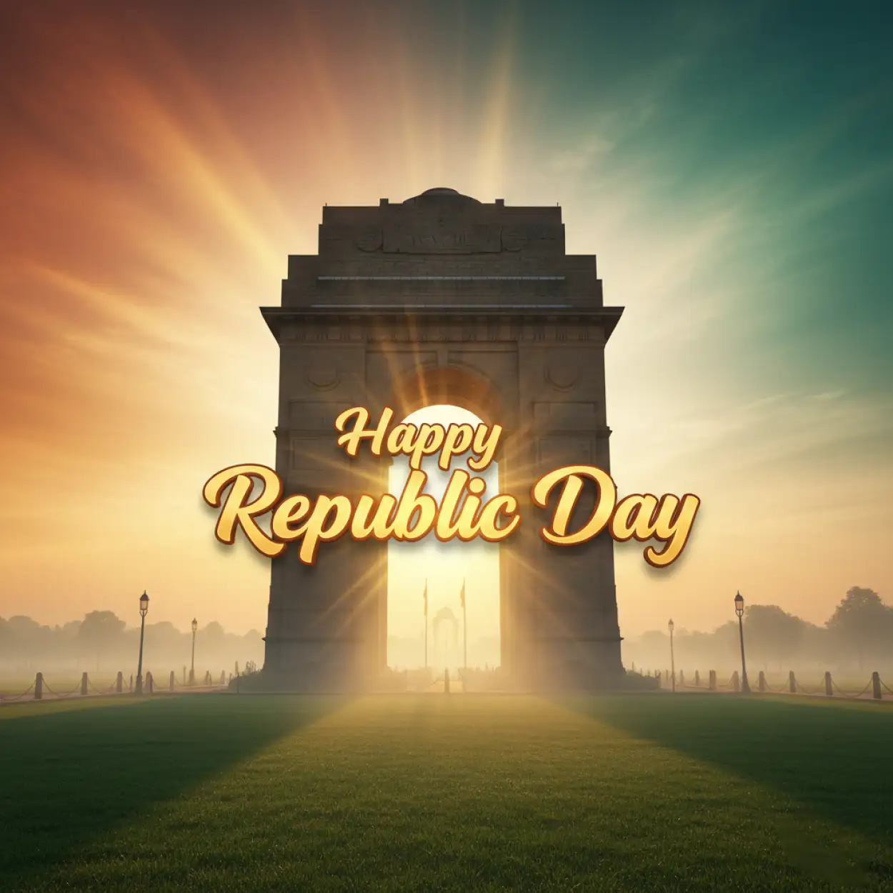 happy republic day banner high resolution printable design