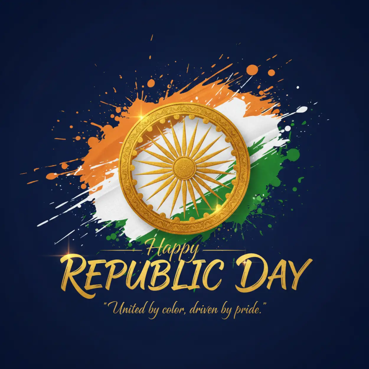 happy republic day banner professional look
