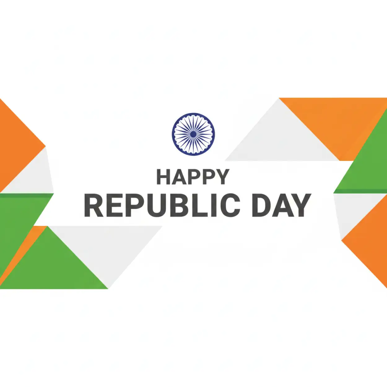 happy republic day banner psd
