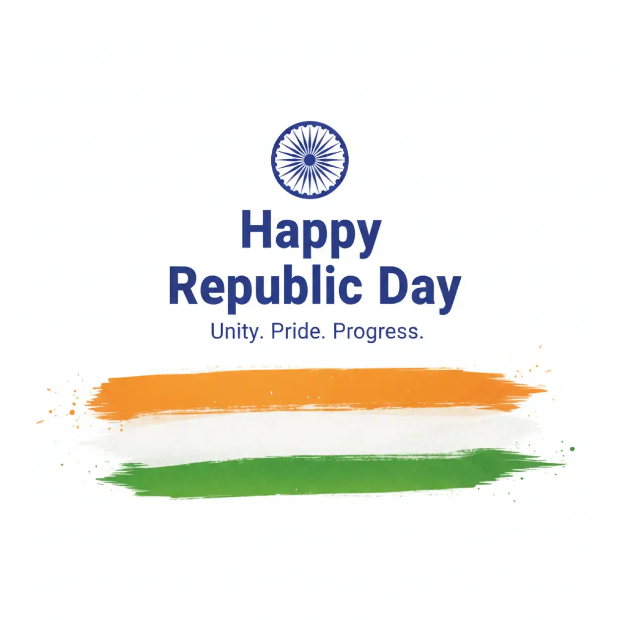 happy republic day banner