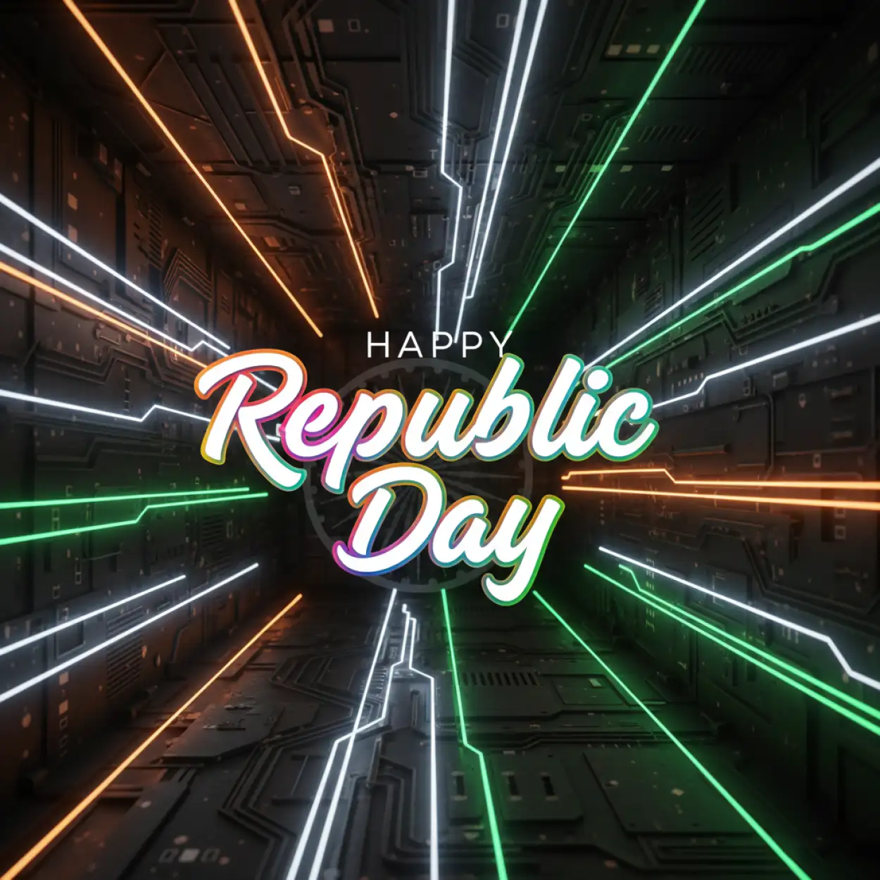 happy republic day wishes bold font