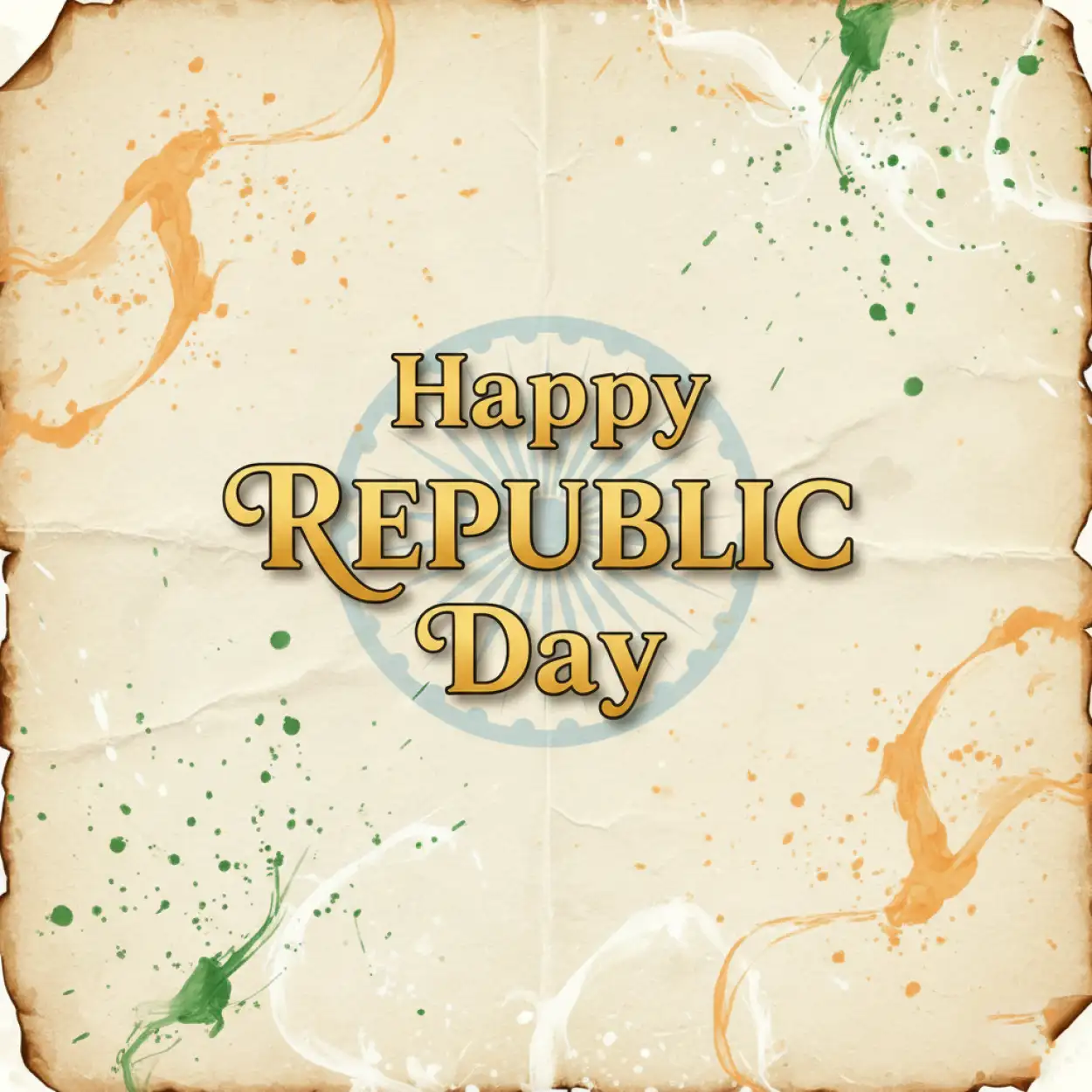 happy republic day wishes clean background