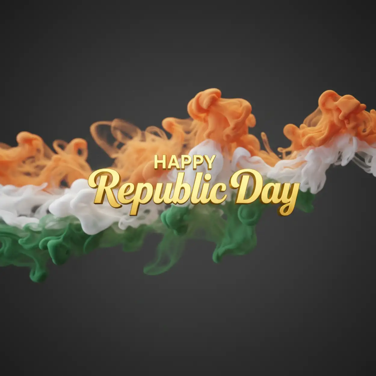 happy republic day wishes design