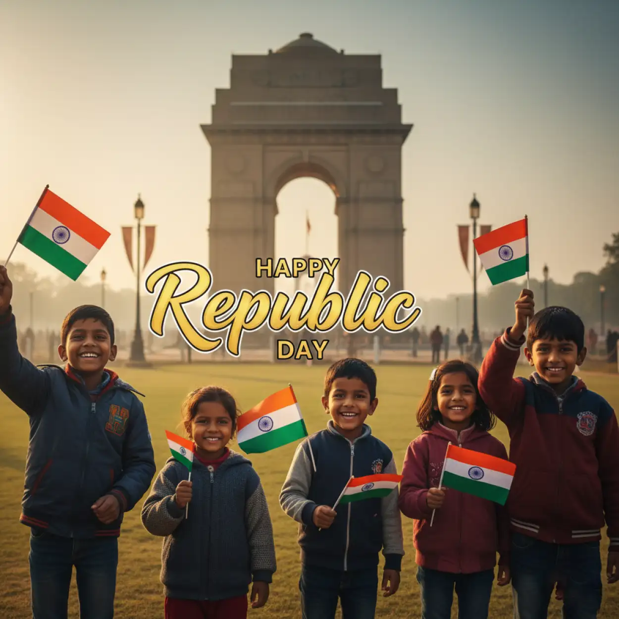 happy republic day wishes photos for social media post download