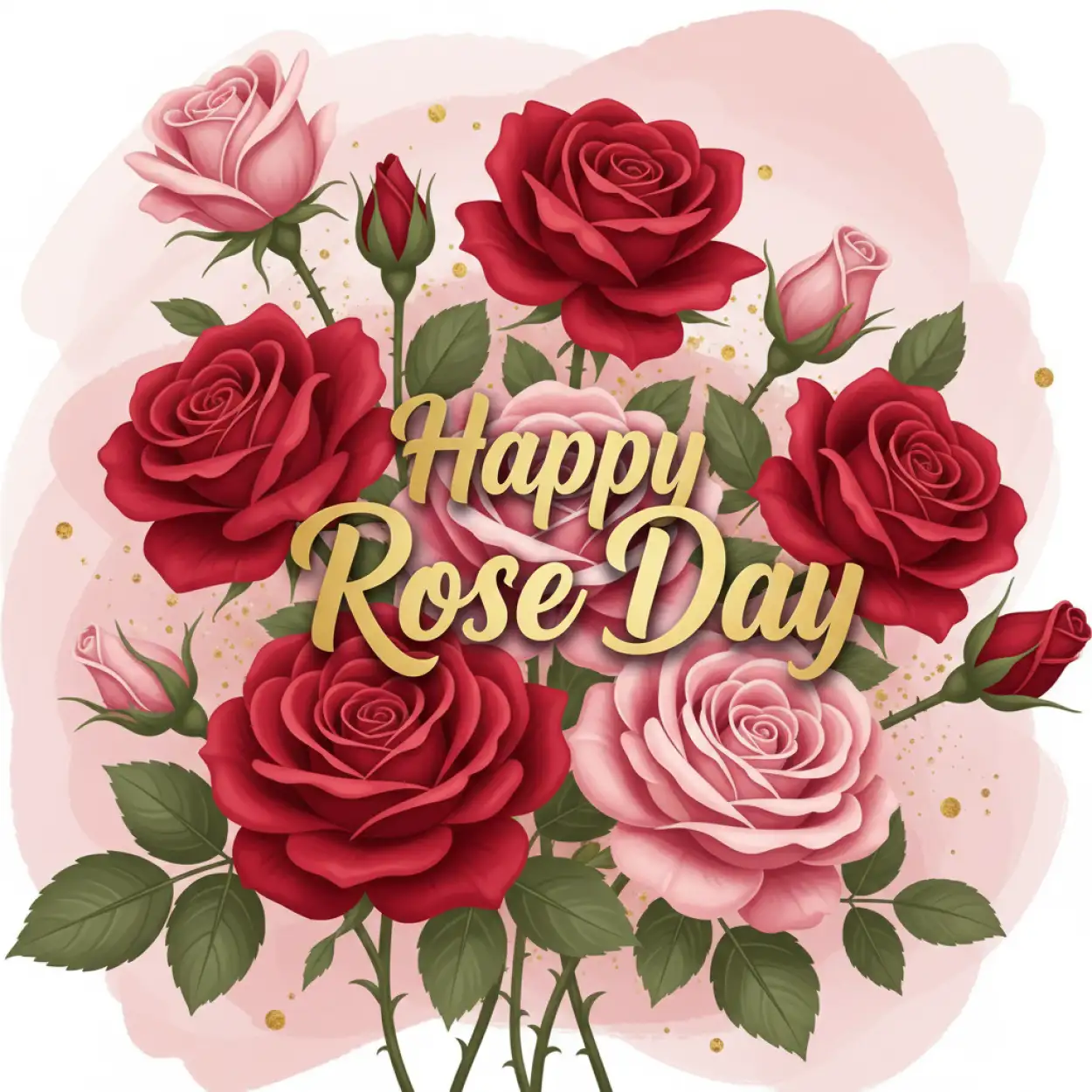 happy rose day beautiful roses