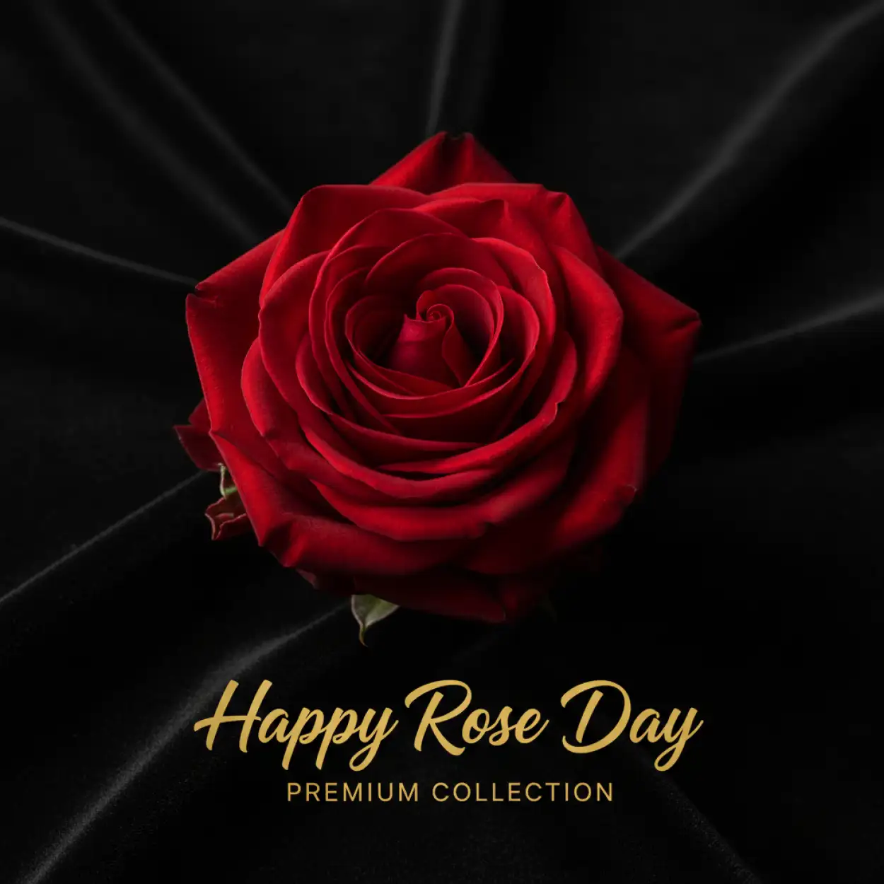 happy rose day classic red roses