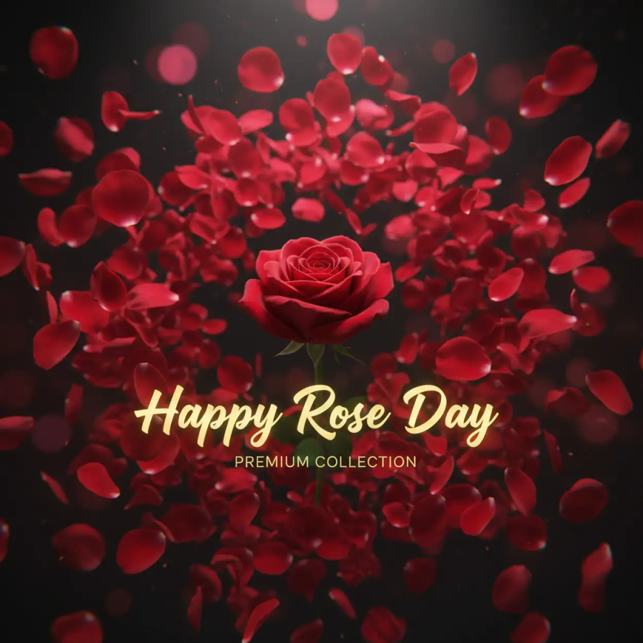 happy rose day red rose images