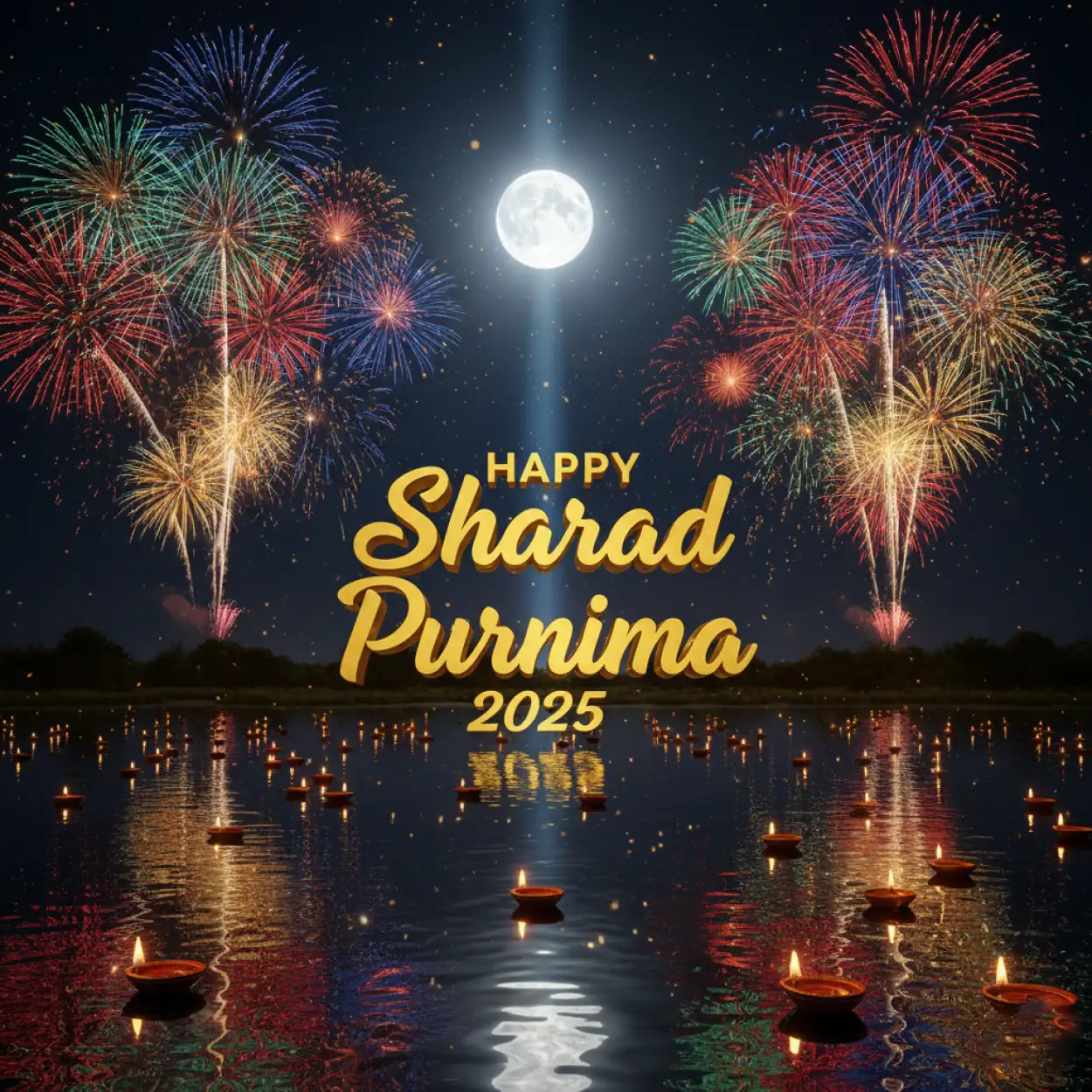 Happy Sharad Purnima 2025 devotional status video