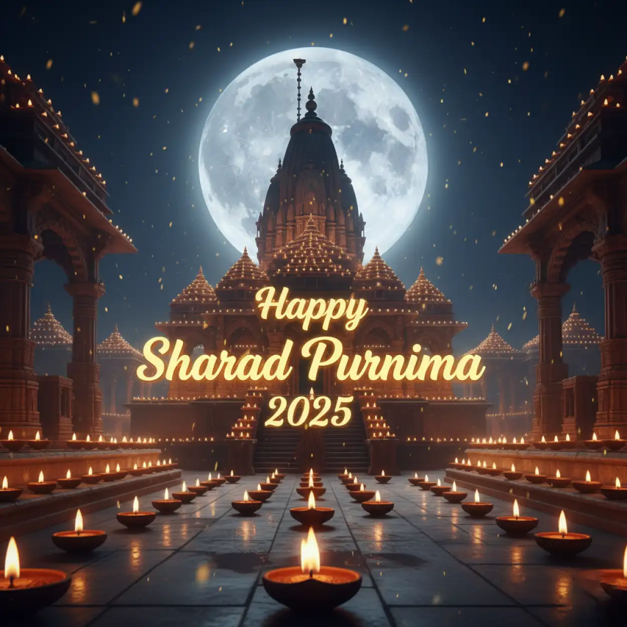 Free Download Happy Sharad Purnima 2025 Inspirational Quotes - High Quality Happy Sharad Purnima 2025 Background