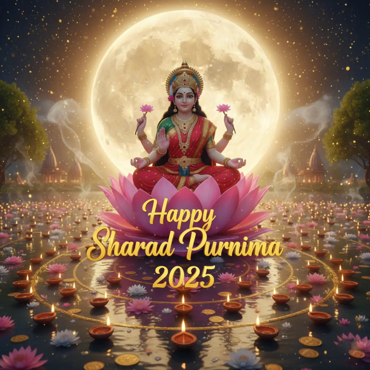 Happy Sharad Purnima 2025 instagram captions