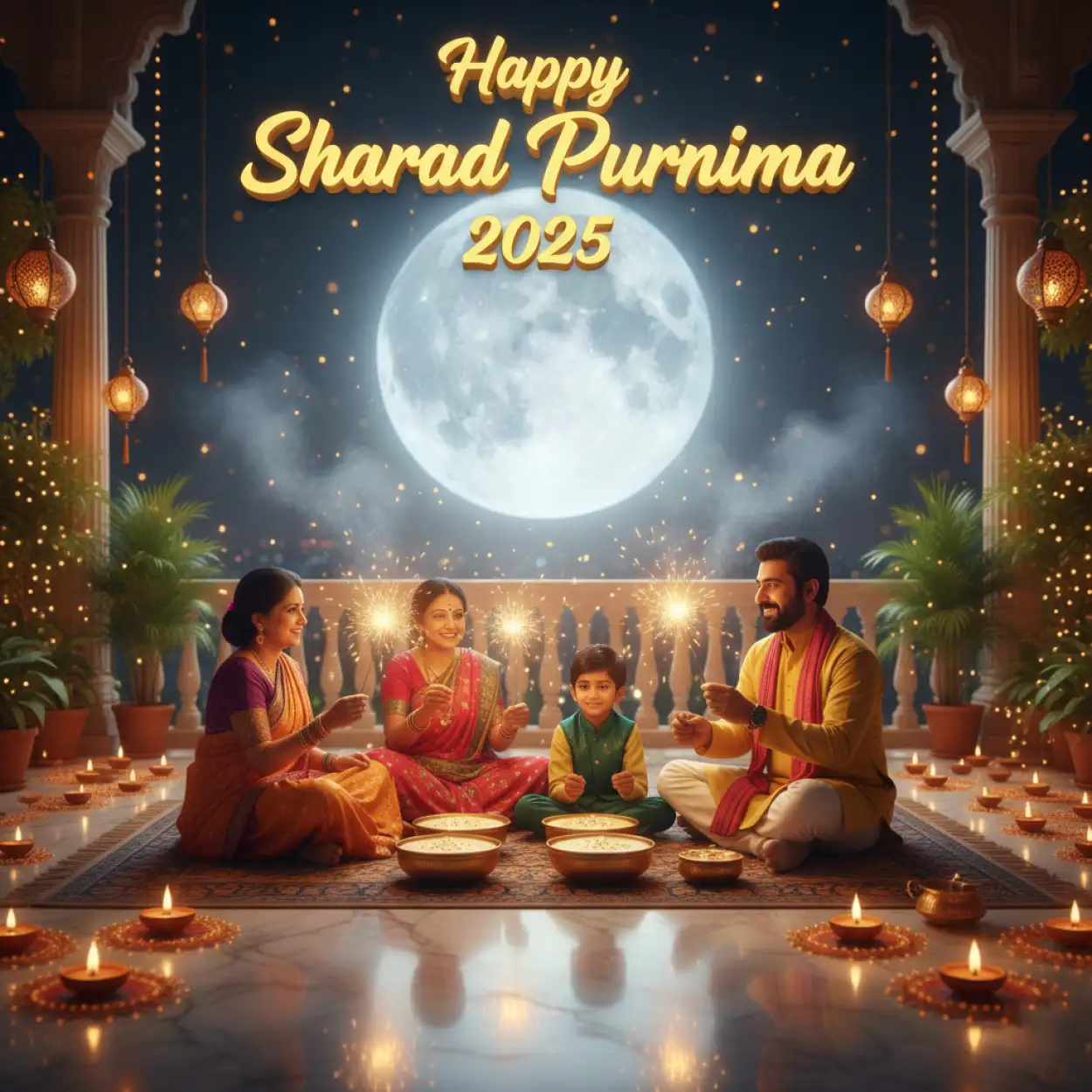 Happy Sharad Purnima 2025 quotes in Hindi