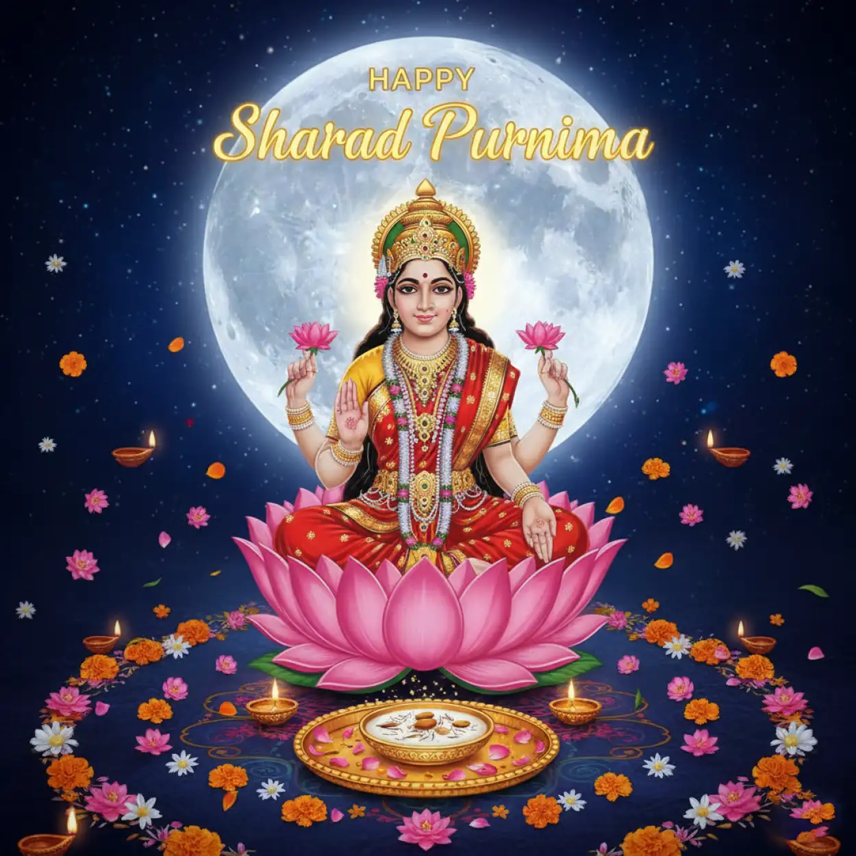 Free Download Happy Sharad Purnima Quotes With Images - High Quality Happy Sharad Purnima Background