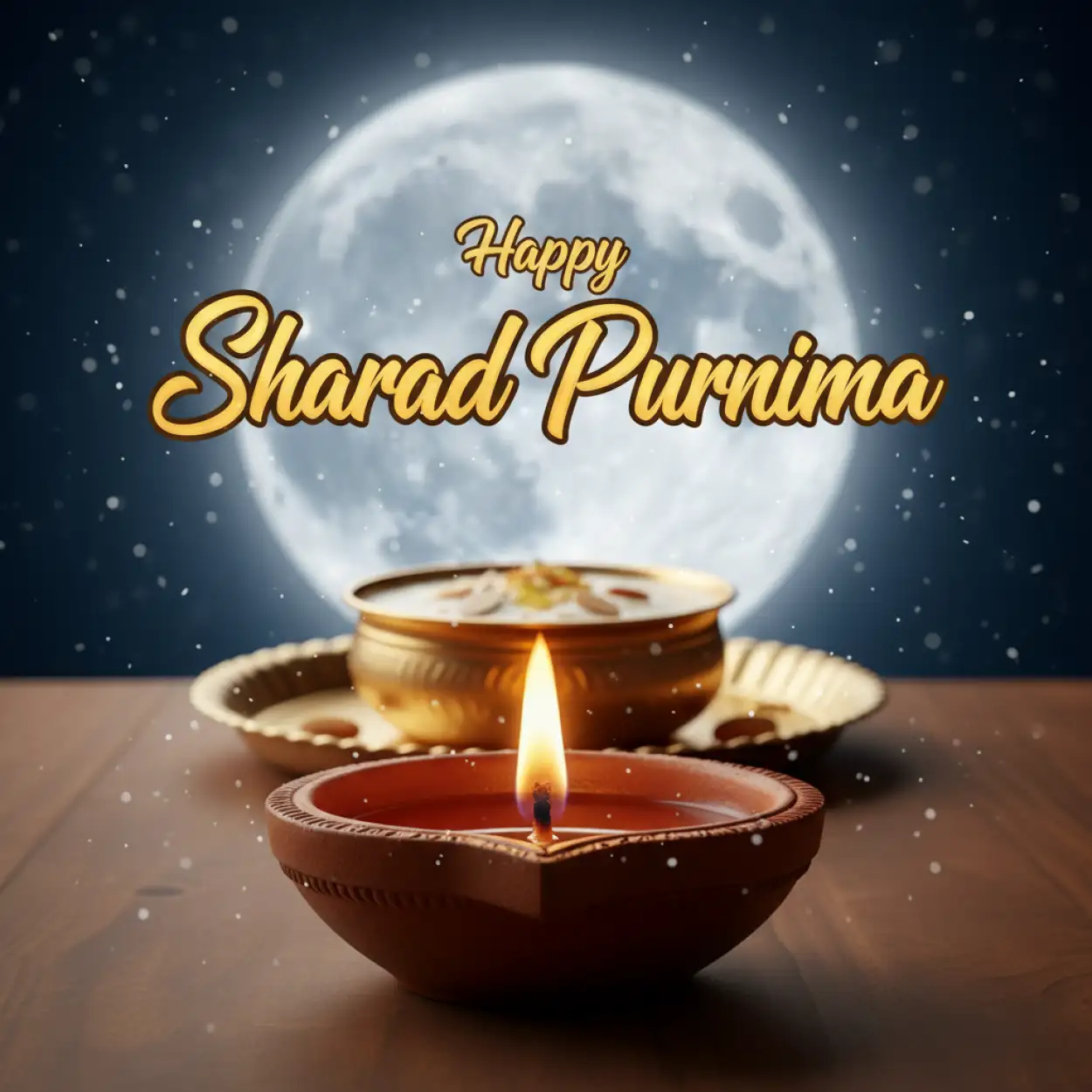 Happy Sharad Purnima Wishes in Marathi