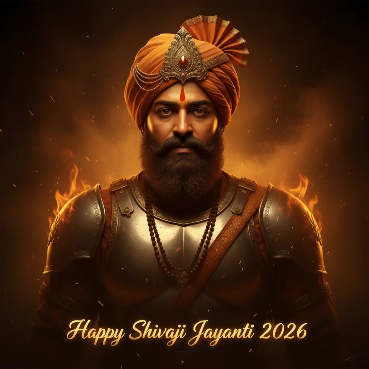 Free Download Happy Shivaji Jayanti 2026 Template Free Download - High Quality Happy Shivaji Jayanti 2026 Background