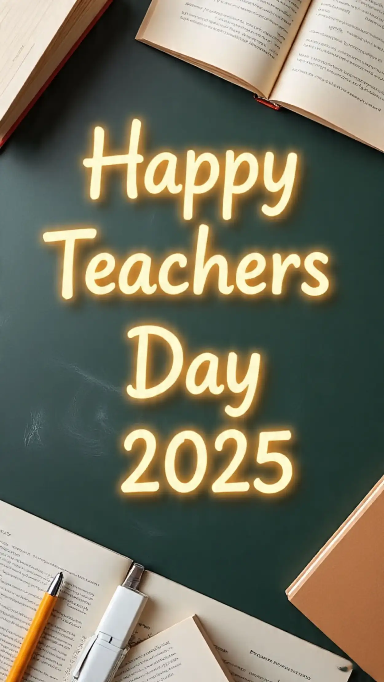 Happy Teachers Day 2025 Images With Book And Pen Design - Royalty Free Happy Teachers Day 2025 Image | Pngmagic Free Download Happy Teachers Day 2025 Images With Book And Pen Design - High Quality Happy Teachers Day 2025 Background