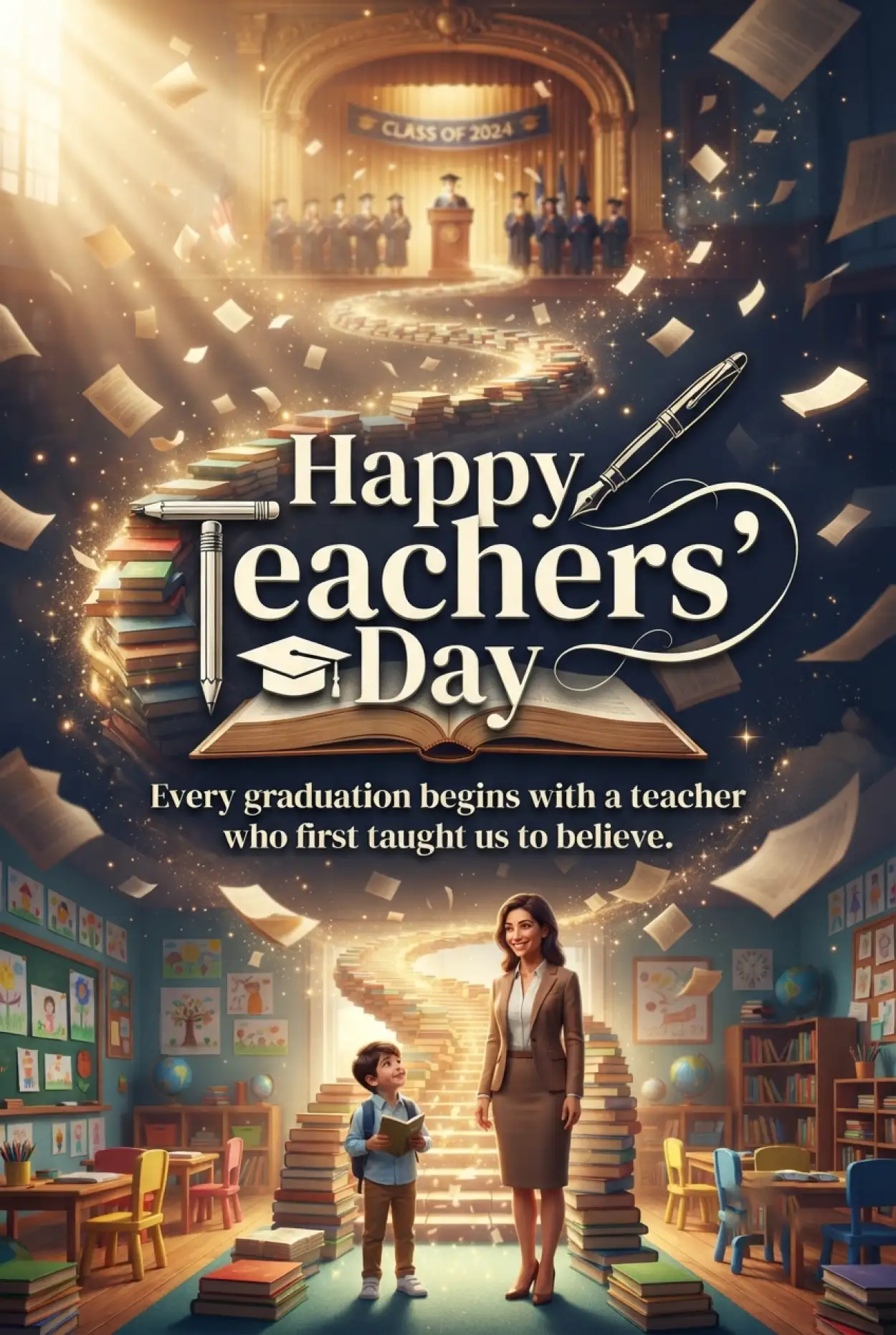 Free Download Happy Teachers Day 2026 Images With Wishes - High Quality Teachers Day India 2026 Image