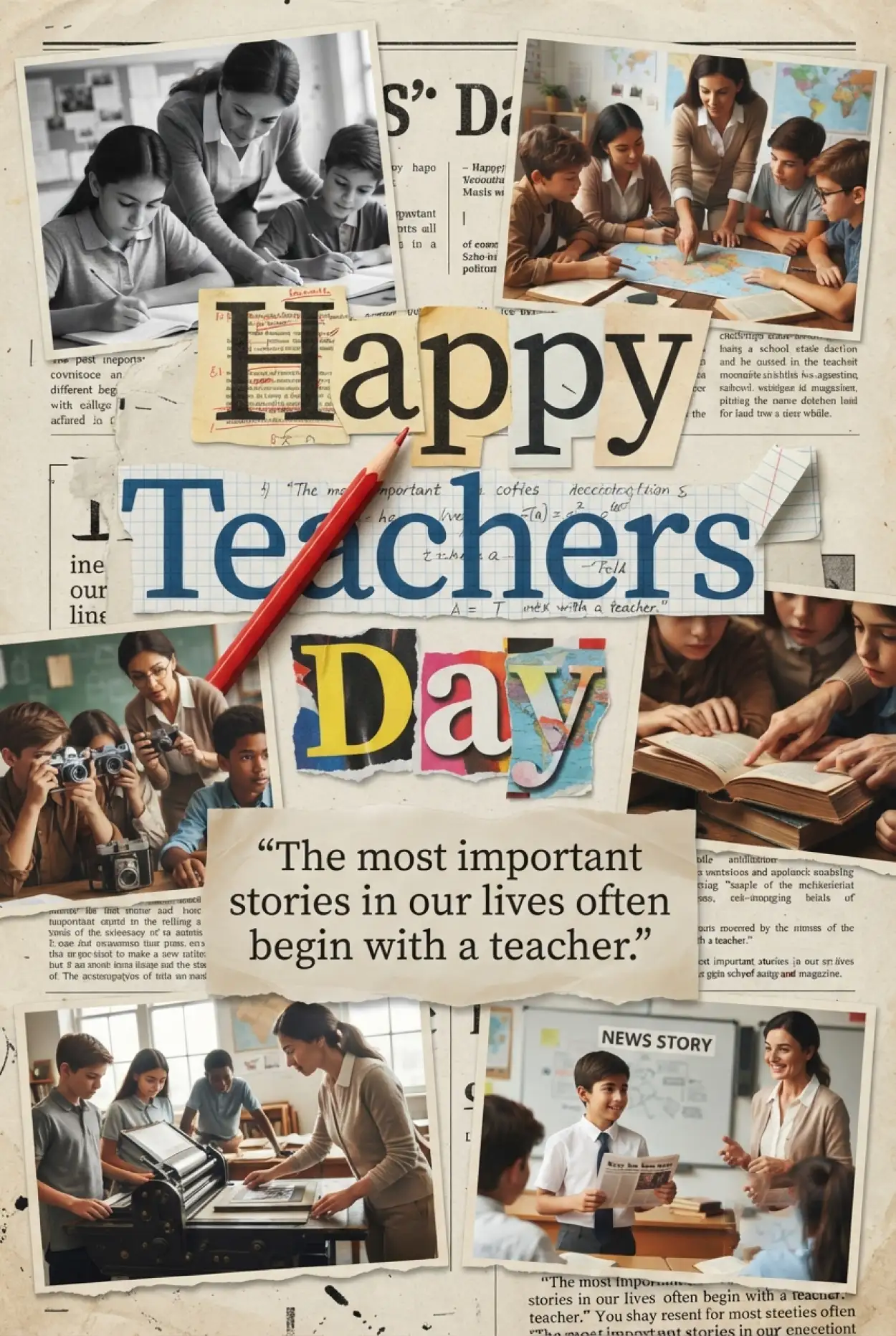 Free Download Happy Teachers Day 2026 Reels Cover For Instagram - High Quality Teachers Day India 2026 Image