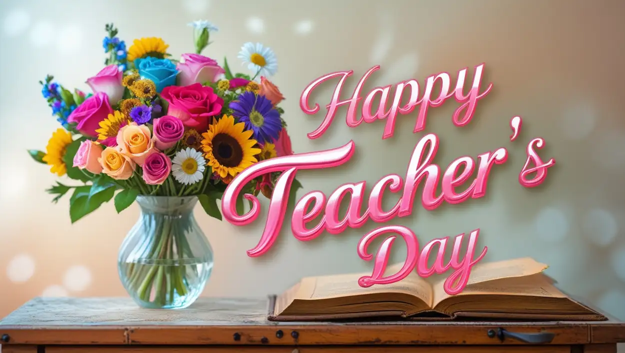 happy teachers day best lines for drawing teacher