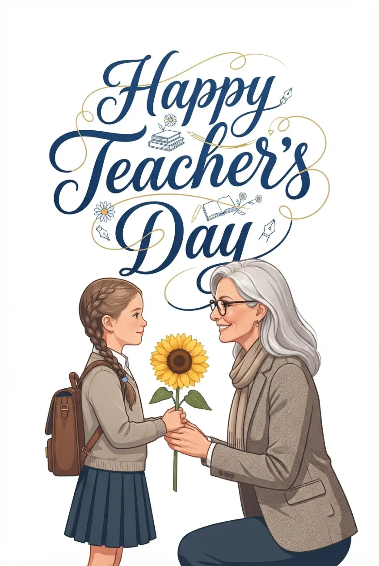 Free Download Happy Teachers Day Cards For Facebook - High Quality Happy Teachers Day Image