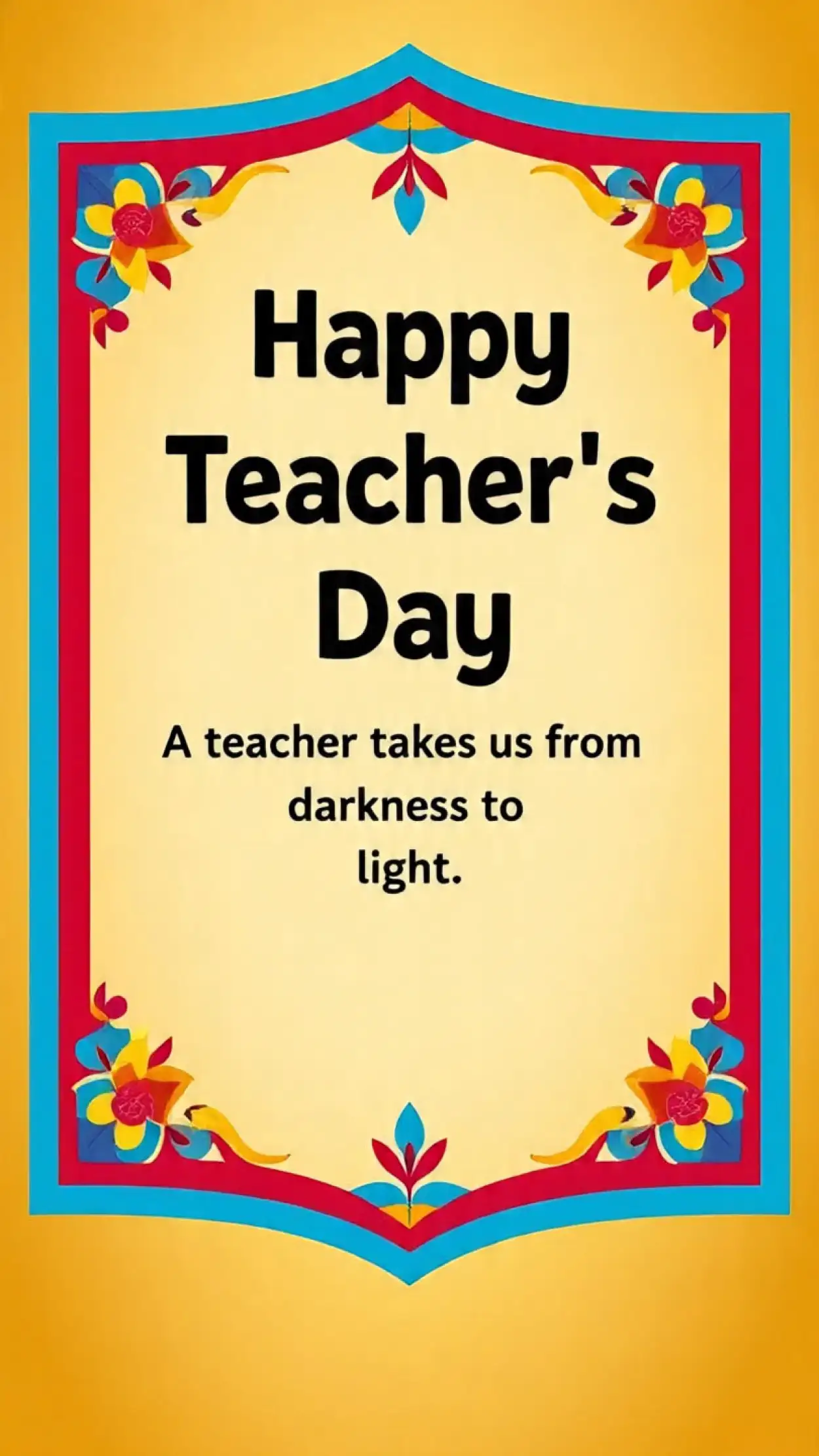 Happy Teachers Day emotional quotes for students