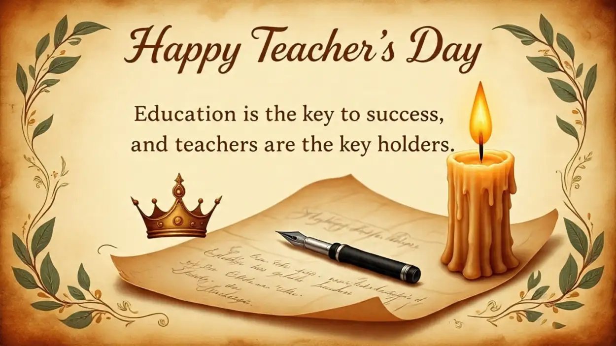 Happy Teachers Day famous quotes by Dr. Radhakrishnan