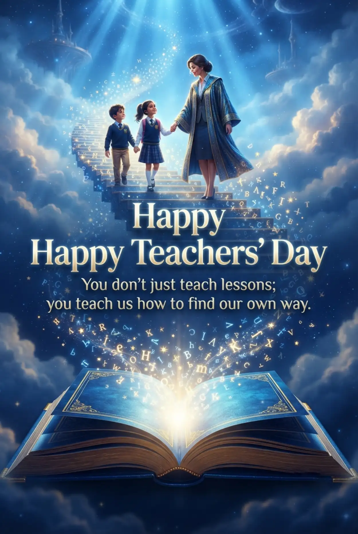 Free Download Happy Teachers Day Greetings For Facebook - High Quality Teachers Day Greetings Image