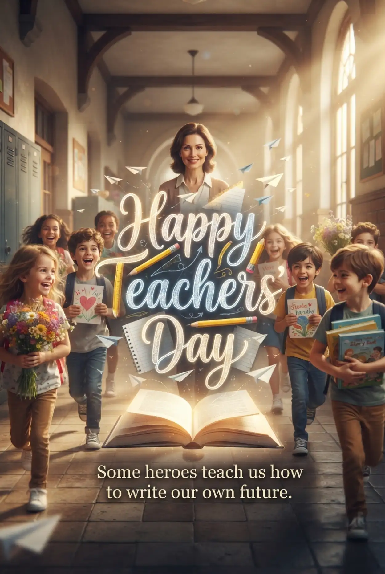 Free Download Happy Teachers Day Greetings For Whatsapp Status - High Quality Teachers Day Greetings Image