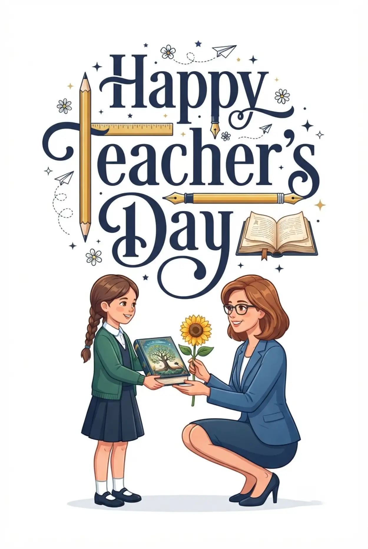 Free Download Happy Teachers Day Images For Facebook Post - High Quality Happy Teachers Day Image