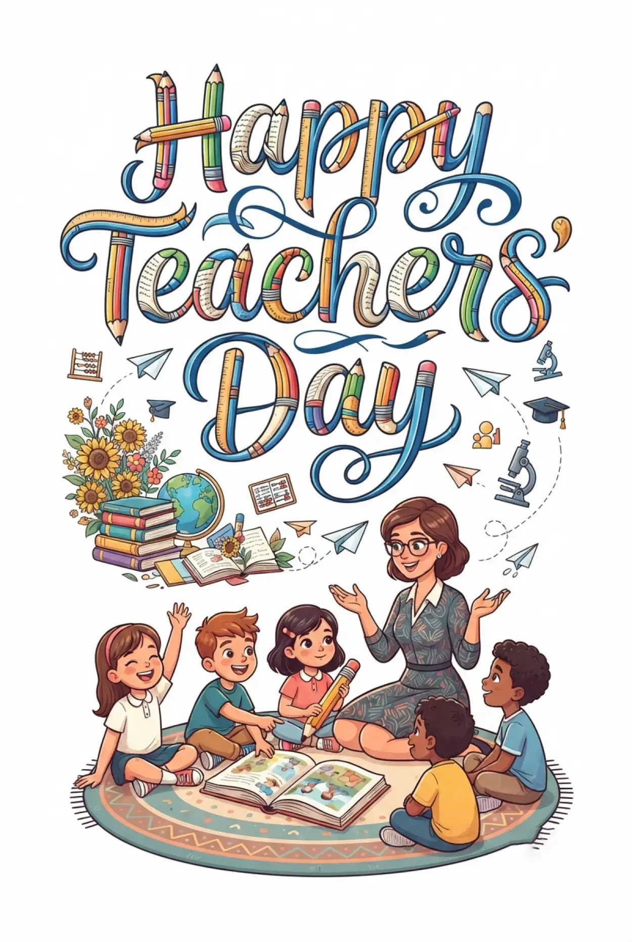 Free Download Happy Teachers Day Images For Instagram Post - High Quality Happy Teachers Day Image