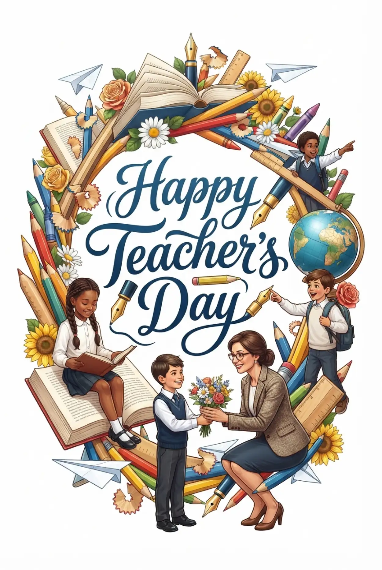 Free Download Happy Teachers Day Images For Whatsapp - High Quality Happy Teachers Day Image